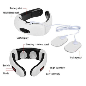 Electric Neck & Back Massager with Far Infrared Heat