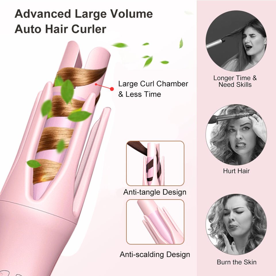 Automatic Hair Curler Stick