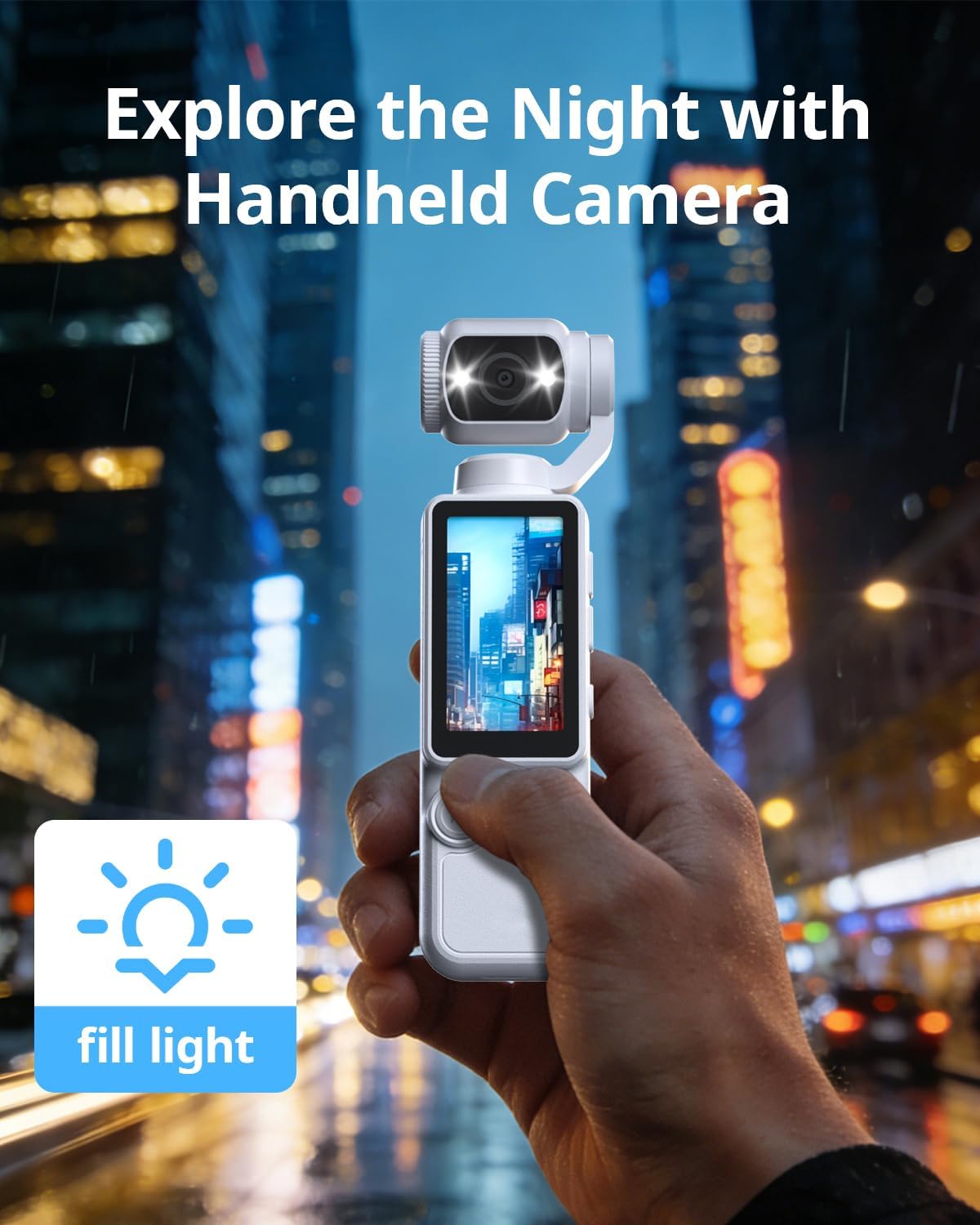 OZCT - 4K Ultra HD Handheld Gimbal Camera